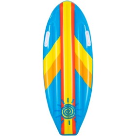 Tradineur - Colchoneta Surf Infantil Hinchable con Asas 112 x 40 x 10 cm, Flotador Inflable Flotante natación, niños, Playa y