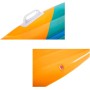 Tradineur - Colchoneta Surf Infantil Hinchable con Asas 112 x 40 x 10 cm, Flotador Inflable Flotante natación, niños, Playa y