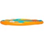Tradineur - Colchoneta Surf Infantil Hinchable con Asas 112 x 40 x 10 cm, Flotador Inflable Flotante natación, niños, Playa y