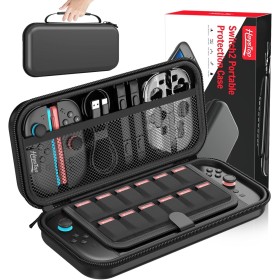 HEYSTOP Funda para Nintendo Switch 2 Accesorios, Último Modelo 2025, Estuche de Transporte Rígido Protector y Portátil, Estuche