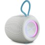 Energy Sistem Bloom – Altavoz Bluetooth (Bluetooth 5.3, 18 Horas de batería, IPX6, True Wireless, Plástico 100% Reciclado, Luces
