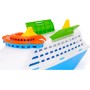 Toyland® - Barco de Crucero Colorido de 41cm (16") con Puertas Móviles - Juguete Acuático Flotante para Niños - Juguetes para la