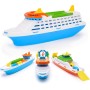Toyland® - Barco de Crucero Colorido de 41cm (16") con Puertas Móviles - Juguete Acuático Flotante para Niños - Juguetes para la