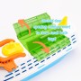 Toyland® - Barco de Crucero Colorido de 41cm (16") con Puertas Móviles - Juguete Acuático Flotante para Niños - Juguetes para la