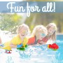 Toyland® Pack de 3-16 cm (6") Helicóptero, Submarino e Hidroavión de Juguete Coloridos - Juguetes Acuáticos Flotantes para Niños