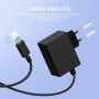 ECHTPower Cargador para Nintendo Switch, Adaptador de Corriente, 2H Carga Rápida, Cable Tipo C, Compatible con Switch/Swicth