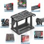Kytok Soporte Almacenamiento para Nintendo Switch/OLED con Cargador para Joycon, Torre para Accesorios, Soporte Organizador para