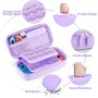 Funda para NS Switch - innoAura Accesorios NS Switch 18 en 1 con Carcasa de Transporte de Switch, Carcasa de Videojuegos de