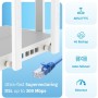 Keenetic Hopper DSL Módem Router Wi-Fi 6 en Malla supervectorial VDSL2/ADSL2+ AX1800 con un Smart Switch Gigabit de 4 Puertos y