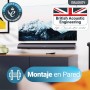 MAJORITY Snowdon Barra de Sonido TV | 120W 2.1 Estéreo Altavoces TV con Subwoofer Incorporado | Barras de Sonido Bluetooth |