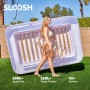Sloosh Flotador inflable de bronceado para piscina, bañera bronceada, para adultos, balsa para piscina, tomar el sol, broncear,