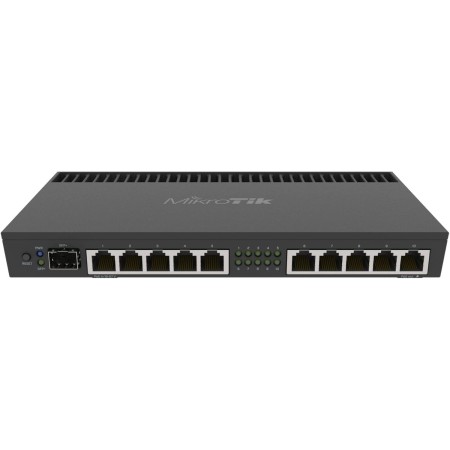 Mikrotik RB4011IGS+RM Router Conectado Gigabit Ethernet Negro