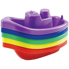 Barcos flotantes para el baño para niños, juguetes divertidos Shopmonk, paquete de 5