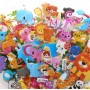 Pegatinas Hinchadas Burbujas para con Precisión Decoración del Tema Los Dibujos Animados Easy Peal Off Reutilizable Vigera 3D