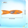 Piscina Buceo Juguetes Set 6 Buceo Medusa Buceo Torpedos Natación Submarinismo Piscina Juguete de Formación Buceo Juegos de