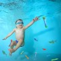 Piscina Buceo Juguetes Set 6 Buceo Medusa Buceo Torpedos Natación Submarinismo Piscina Juguete de Formación Buceo Juegos de