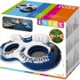 Intex Rueda Hinchable, 157x243 cm, 2 Personas, Incluye Nevera y 2 Porta Bebidas, con Parche reparación, Flotador, Colchonetas de