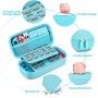 Funda para NS Switch - innoAura Accesorios NS Switch 18 en 1 con Carcasa de Transporte de Switch, Carcasa de Videojuegos de