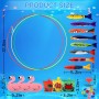 29 Piezas Juguetes de Piscina para Niños Anillos de Buceo, Juguetes para el Buceo en la Piscina, Regalos de Juguetes Submarinos