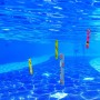 Juguetes de Buceo, Juguetes para Nadar bajo el Agua, Juguete Acuático para Piscina​, 4PCS Palos de Buceo Juguetes de Piscina