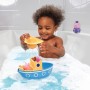 Toomies Tomy Barco de Baño del Abuelo, Pig Juguete de Baño, Flota de Verdad, con Molinillo y Regadera, Incluye 2 Figuras