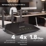 Netgear Nighthawk Router WIFI 6 RAX10 | AX1800 (hasta 1, 8 Gbps) | Cobertura de 140 m2 |Gaming Compatible con la PS5
