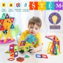 Construcciones Magneticas Niños 50 Pcs, Bloques Magneticos Educativos Juguetes de Construcción Magnéticos Juegos Magnéticos Stem