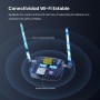 Tenda 4G03 Pro - Router 4G SIM, LTE Router CAT4, WiFi Speed up to 300Mbps, FDD y TDD, Plug&Play, LAN/WAN Ethernet Port, Carga