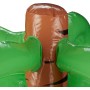 Relaxdays Palmeras Hinchables para Fiesta Piscina, PVC, Verde-Marrón, 80 cm de Altura,1 pieza