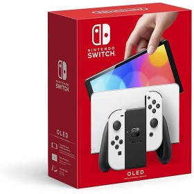 Nintendo Interruptor (modelo OLED) con Joy-Con blanco (renovado)