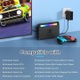 Cargador para Switch Nintendo Adaptador Switch Lite/OLED/Dock/Mando Pro 39W USB C 15V/2.6A Adaptador Soporte Modo de TV y