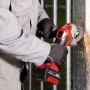 Einhell Amoladora angular con batería TE-AG 18/115 Li Kit Power X-Change (18 V, 115 mm diámetro de disco, 28 mm profundidad de