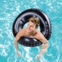 BESTWAY 36016PB - Flotador Hinchable Infantil Diseño Rueda 91 cm con Válvula de Seguridad para Inflado y Desinflado Rápido para