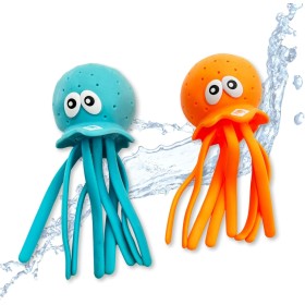 Schildkröt® Octo Buddies, animales acuáticos con efecto bomba de agua, para niños a partir de 3 años, ideales para piscinas,