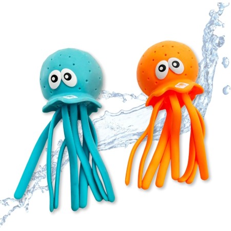 Schildkröt® Octo Buddies, animales acuáticos con efecto bomba de agua, para niños a partir de 3 años, ideales para piscinas,