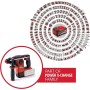 Einhell Martillo percutor a batería HEROCCO Power X-Change, Li-Ion, 18 V, 2.2 Joule, 18 Nm, motor sin escobillas, mecanismo