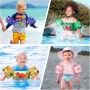 MoKo Manguitos Flotadores de Natación, Chaleco Sin Inflación para Natación con Patrón Lindo, Dispositivo de Entrenamiento