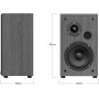 WIIBO ACOUSTICS Wiibo String 15 Altavoces HiFi Estanteria 100w Pareja