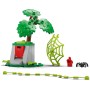 LEGO Marvel Spin y Electro: Duelo de Vehículos Dinosaurio, Coche y Moto de Juguete, Juguetes de Superhéroes y Regalo para Niños