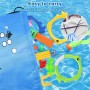 19 Piezas Juguetes de Buceo, Juguetes de Piscina para Niños Anillos de Buceo Juguetes de Buceo Conjunto Juguetes para Nadar bajo