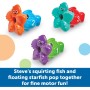Learning Resources Steve, el tiburón Que Captura y chapotea, 7 Piezas, 18 Meses, Juguetes didácticos para niños pequeños,