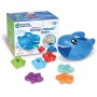 Learning Resources Steve, el tiburón Que Captura y chapotea, 7 Piezas, 18 Meses, Juguetes didácticos para niños pequeños,