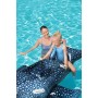 BESTWAY INFLATABLES & MATERIAL- CAVALCABILE SQUALO 41482 Maravillas Whaletastic Ride-On Brazaletes y flotadores, Color