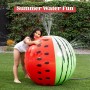 JOYIN Mega Melon Bola de riego Jumbo, 35.5” sandía inflables rociadores Juguetes para los niños los niños pequeños
