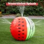 JOYIN Mega Melon Bola de riego Jumbo, 35.5” sandía inflables rociadores Juguetes para los niños los niños pequeños