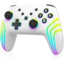 MYSTILUCK Mando Inalámbrico Pro para Switch/Switch 2/Lite/OLED/PC, Controller con Iluminación RGB Cambiante en 7