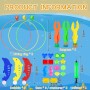 Juguetes de Buceo,27 Piezas Juegos de Agua para Piscina, Anillos de Natación para Niños.