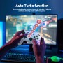 MYSTILUCK Mando Inalámbrico Pro para Switch/Switch 2/Lite/OLED/PC, Controller con Iluminación RGB Cambiante en 7