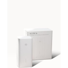 5G CPE 5s, H153, Router 5G con SIM, Wi-Fi 6 AX3000, 3.600 Mbps en DL/500 Mbps en UL, Antena de Alta Ganancia de 9 dBi, Puerto