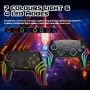 MYSTILUCK Mando Inalámbrico Pro para Switch/Switch 2/Lite/OLED/PC, Controller con Iluminación RGB Cambiante en 7